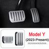 30S Easy Install Performance Pedal Pads Cover Foot Aluminum Non-Slip Pedals Accessories for Tesla Model Y 3 Highland 2025 2025