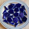 100g Ovale Keramikmosaikfliesen Mehrfarbiges Mosaikstück DIY Mosaikherstellung Steine für Handwerk Hobby Kunst Heim Wanddekoration arte