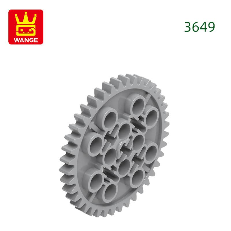 

32Pcs/lot 3649 Gear 40 Tooths Block Moc Colour Accessories Works With featuring Brick DO IT YOURSELF Children s Toy Assembly Parts 32pc