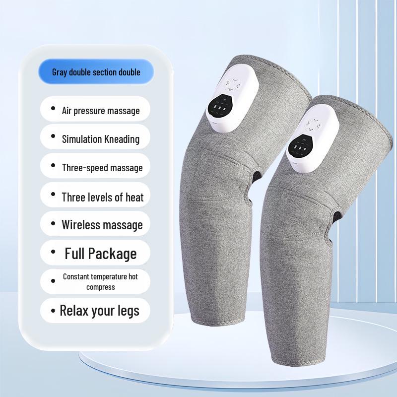 

Многофункциональный электрический массажер для ног с воздушной волной, постоянной температурой и горячим компрессом для красоты икр English Manual