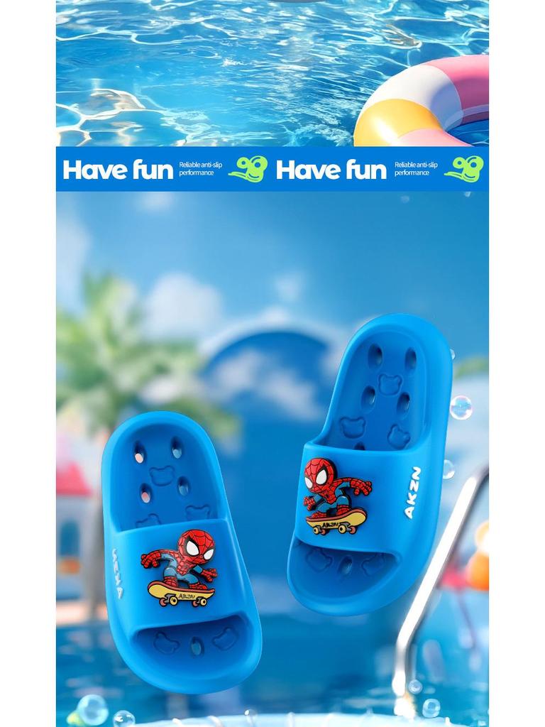 Kids' Summer Non-Slip EVA Bathing Sandals 2025: Two-Way Design for Boys and Girls