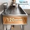 No-Drill Suction Cup Bathroom Shelf with Hooks