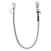 Wallet Chain 70cm Trendy Fashion for Women Girls Streetwear Fans Skaters Black Leather
