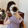 French Style Floral Scrunchies Satin Hair Ropes Temperament Embroidery Hair Scrunchies  Daily