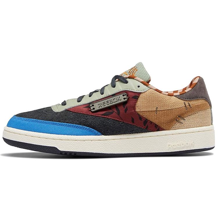 

Kung Fu Panda x Reebok Club C 85 Пэчворк Унисекс Кроссовки Разноцветный Гравий Классический-Белый GZ8634 37.5