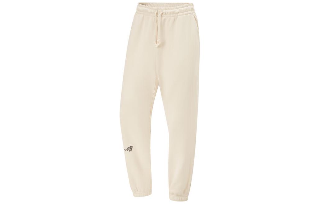 Li Ning Badfive Knitted Sweatpants Men s Sand Gravel Gray AKLU087-1 XL