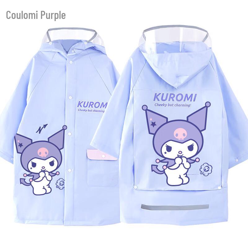 

Children s Mid-Length Waterproof Raincoat