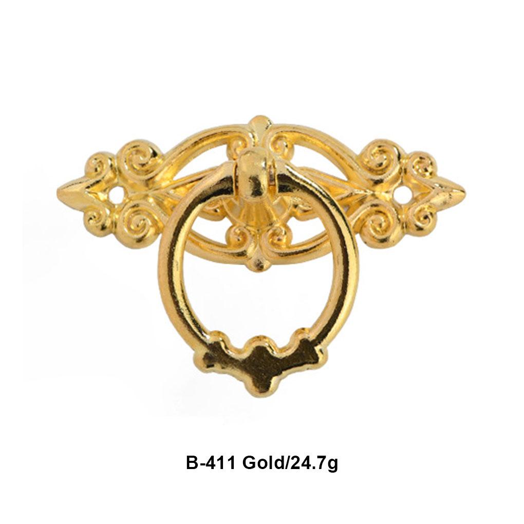 Cabinet Pull Handle Zinc Alloy Decorative Retro Door Furniture Drawer Knob Cupboard Gate Window Drop Vintage Replacement