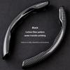 FPY1  Car Steering Wheel Cover Carbon Fiber Sports Styling Accessories For Honda N-BOX N-ONE Fit Jazz Civic City Accord Vezel HRV CRV