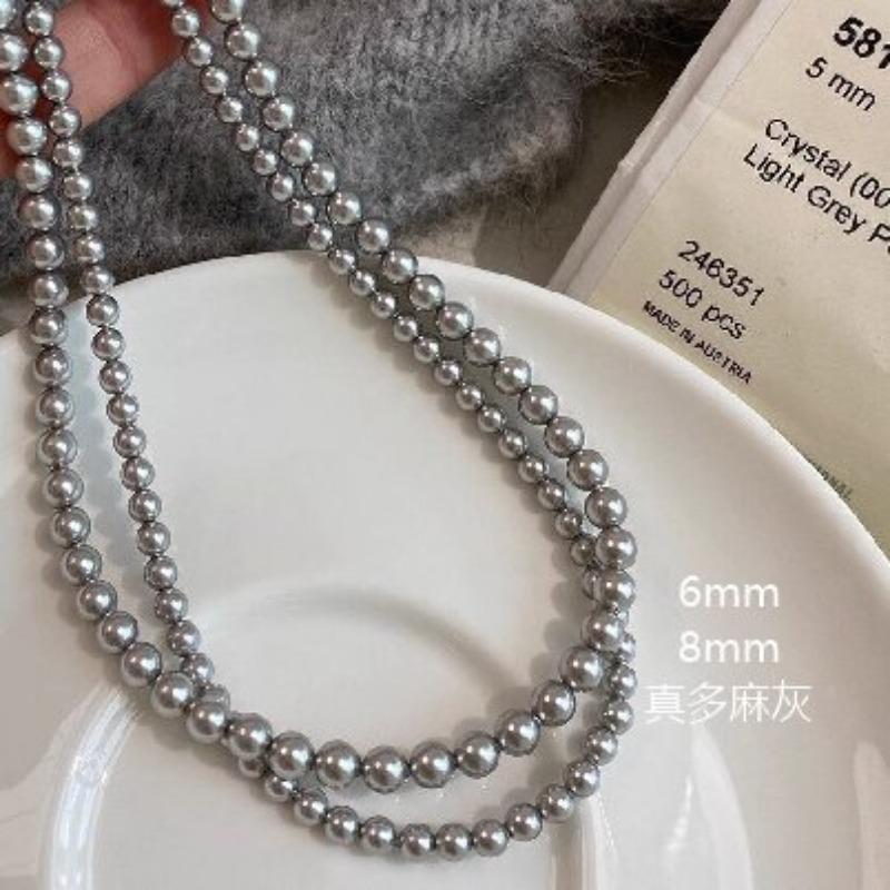 Colier bijuterie perle Aobai Zhenduo Ma Shijia Zhuji 925 Nu se decolorează Versatil pentru femei Simț high-end Primăvară, Vară, Toamnă și Iarnă