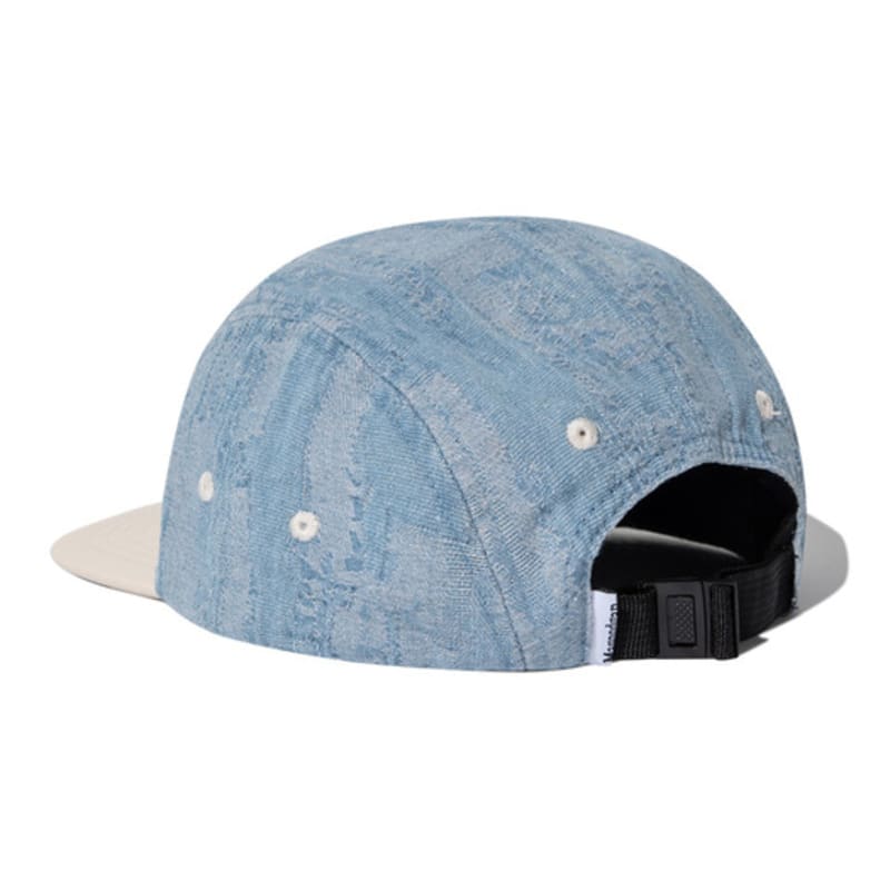 MAGOODGAN Headwear 9307 Jacquard Light Indigo Denim Camp Cap