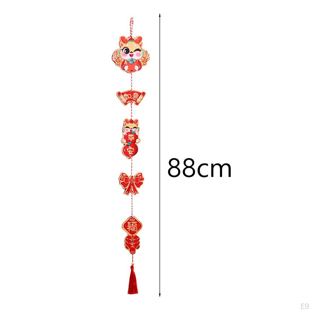 Chińskie Błogosławieństwo Noworoczne Wisząca Dekoracja Ozdoba Tradycyjna Lunarna