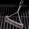 Barbecue Grill Cleaning Brush, Stainless Steel Bristles, Non Stick Pot Cleaning Brush, Barbecue Accessories