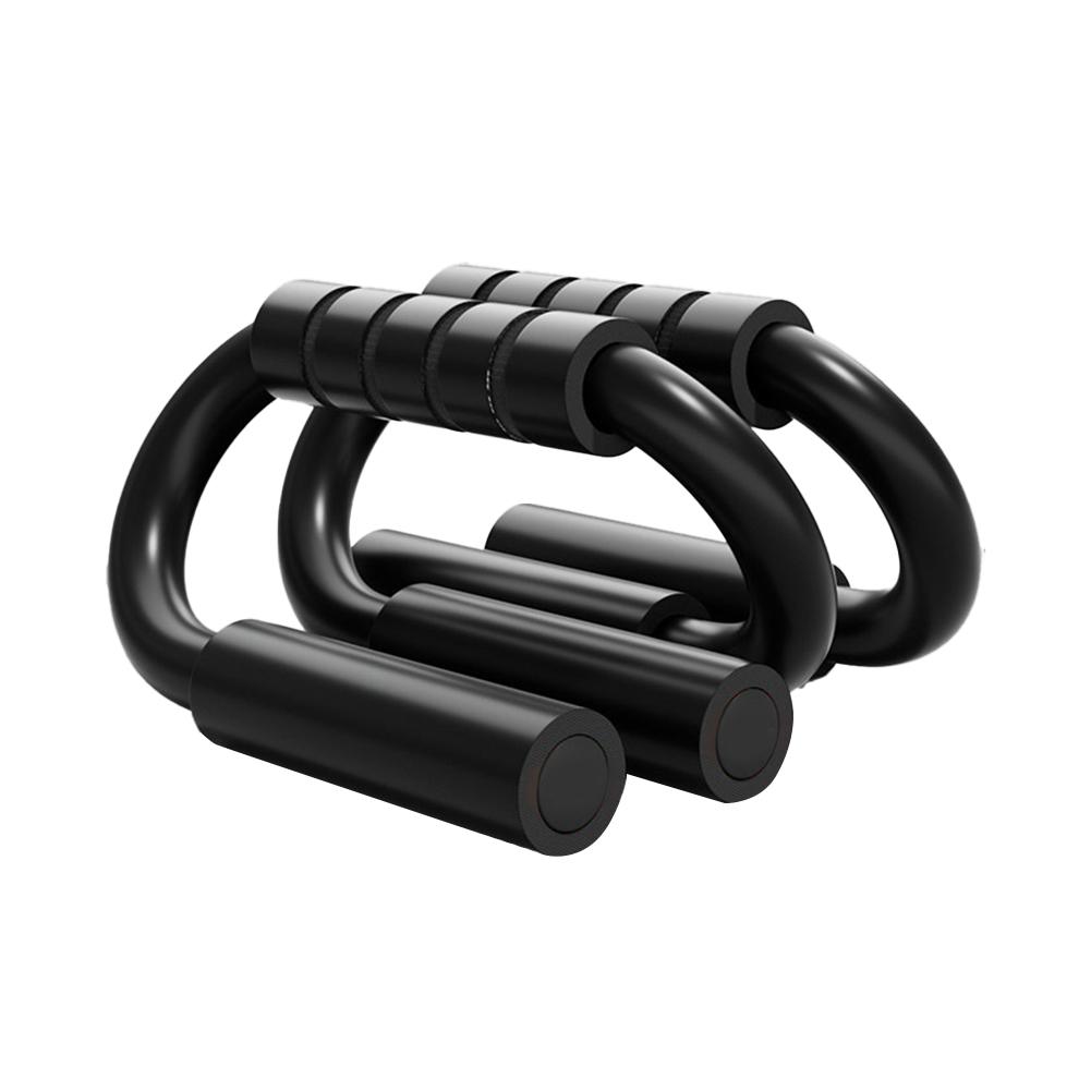 1Pair Plank Fitness Trainer Multifunctional S-TypePlank Support Training Device Home Elbow Support Abs Workout Equipment