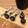 1/10x Magnetic Positioning Screwdriver Bits Detachable Drywall Screw Bits Screwdriver Magnet Collar Hex Shank Drywall Screw Tool