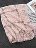 Autumn Winter Women Preppy Knitted Scarf Lady Men Casual Plaid Tassel Soft Warm Scarve Wrap Shawl Femme Male Unisex Fashion New