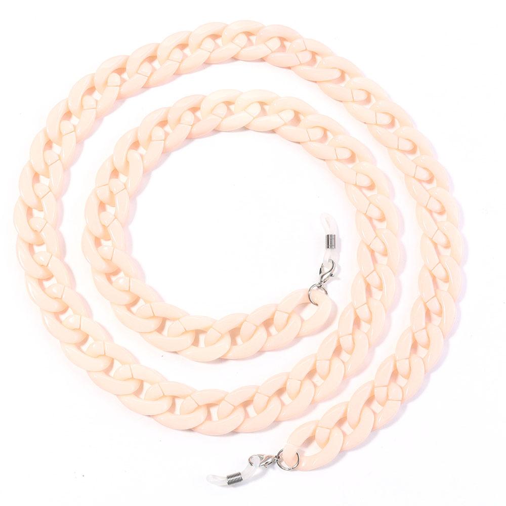 Fashion Colorful Acrylic Glasses Chain Face Mask Lanyard Chains For Women Men Neck Holder Anti-Lost Sunglasses Straps Cord