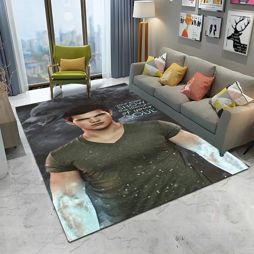 3D-Druck The Twilight Saga HD Teppich für Zuhause Wohnzimmer Schlafzimmer Sofa Fußmatte Dekor, Kinder Spielbereich Teppich Rutschfeste Bodenmatte
