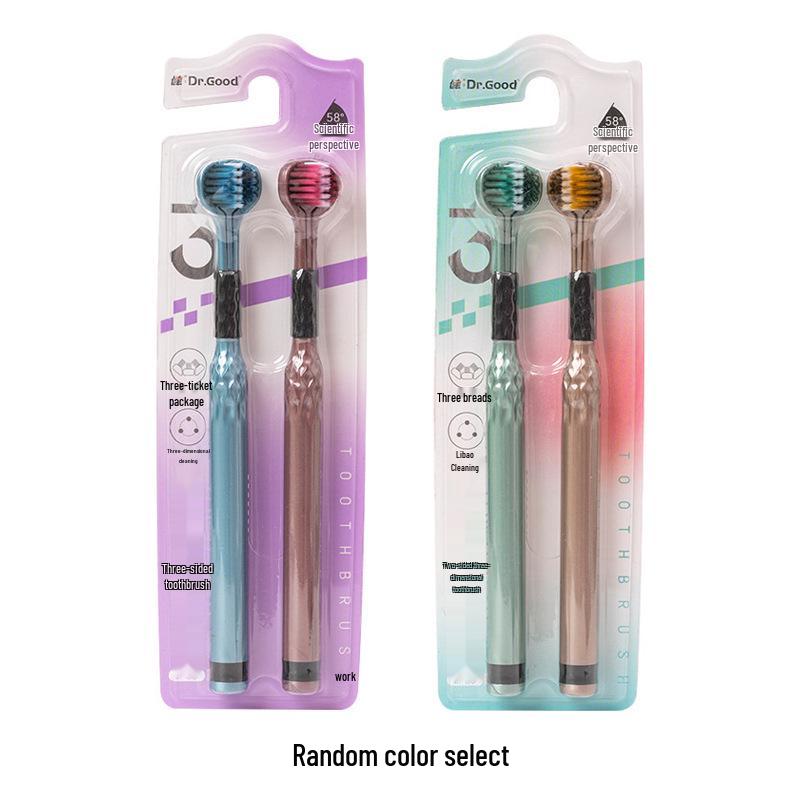 Jian Pai High-End Zahnbürsten-Set mit weichen Borsten - Neues Upgrade, Bestseller