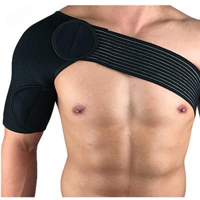 Adjustable Professional Shoulder Protector Compression Basketball Badminton Shoulder Strap Belt Pads Brace Back