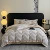 High-End Abraded 4Pcs Set Of Pure Cotton Thickened Light Luxury Cotton Super Soft Bedding Direct Sales