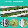 10PCS Garden Net Pots Hydroponic Cups Garden Slotted Plastic Mesh Net Cups Plant Nursery Net Pots Hydroponics Slotted Flowerpot