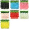 12Pcs Realistic Wisterias Artificial Flower For Home Wedding Party Decoration Durable Plastic Hanging Stem