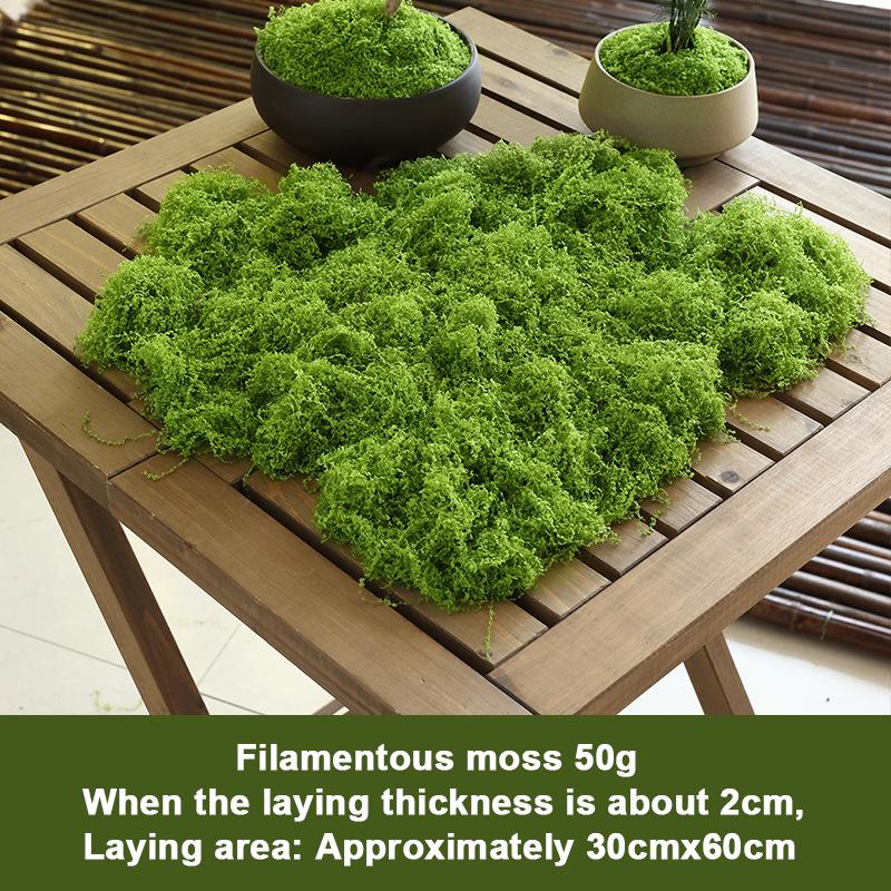 Lifelike Artificial Moss For DIY Crafts Home Decor  Evergreen Plant Accent For Indoor Landscapes Wedding Decorations  More