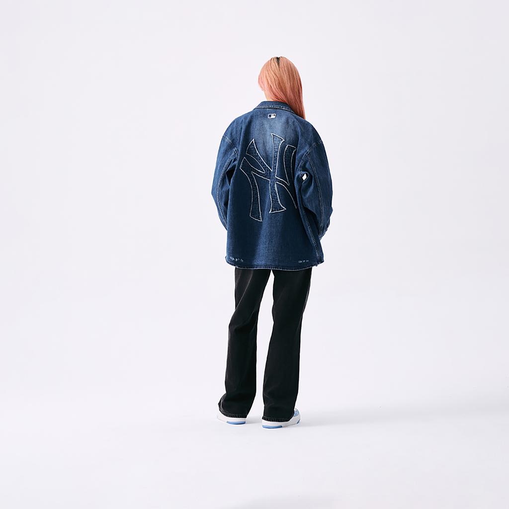 New MLB New York Yankees Shirt Unisex Blue 3ADRB0351-50INS