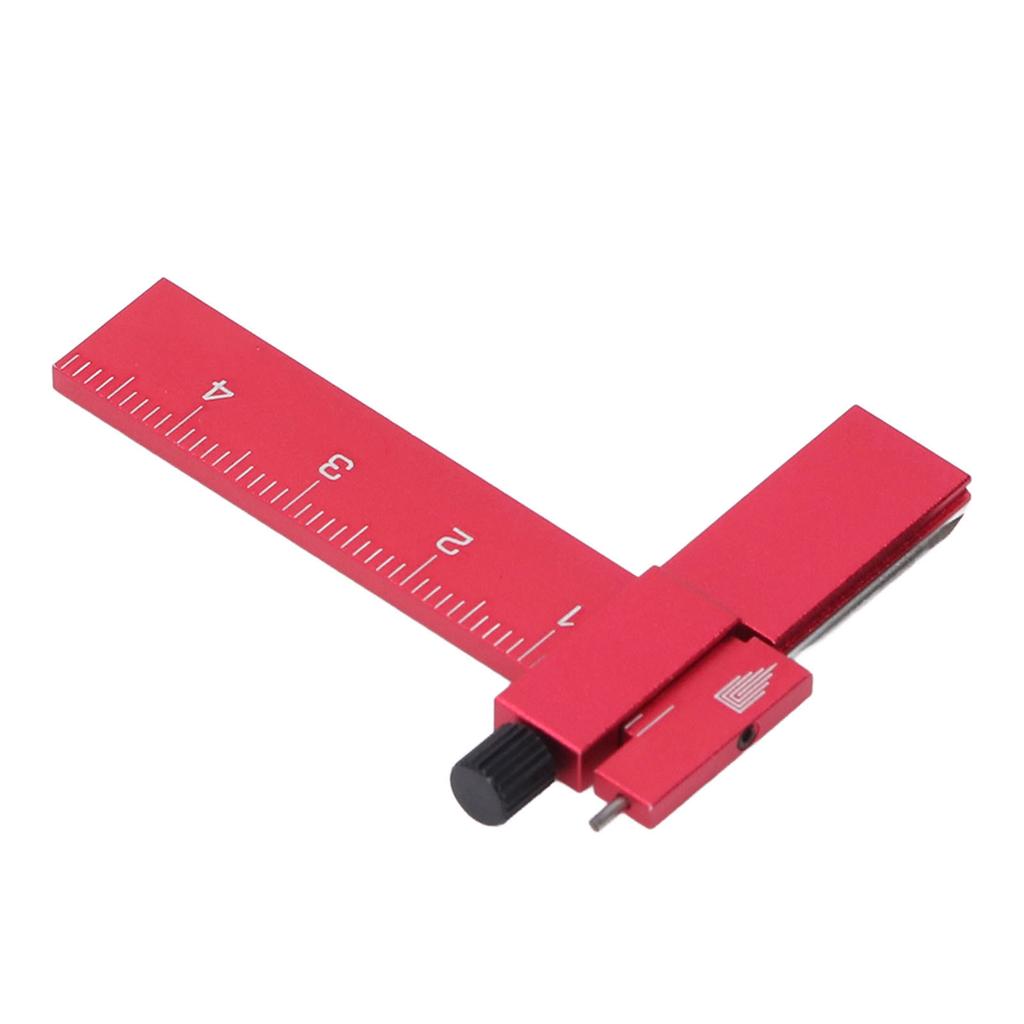 Model Equidistant Parallel Scriber Adjustable Isometric Scribing Ruler Model Carving Line Tool Red