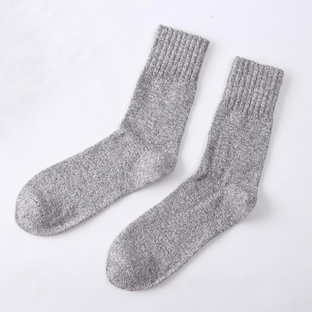Male Winter High Quality Business Casual Middle Long Thicken Men Socks Warm Hosiery Wool Socks