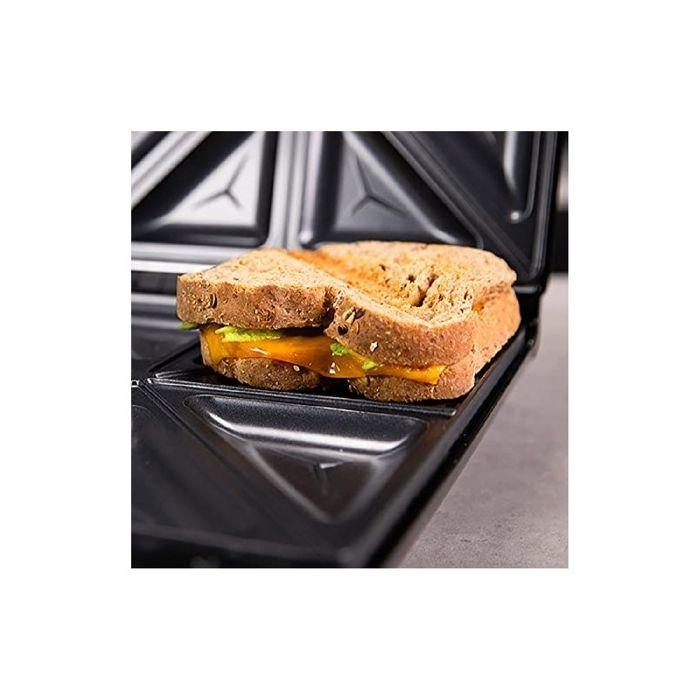 Machine à sandwich - Cecotec - Rock'n Toast - 3 en 1 - 1500 W - Plaques anti-adhésives