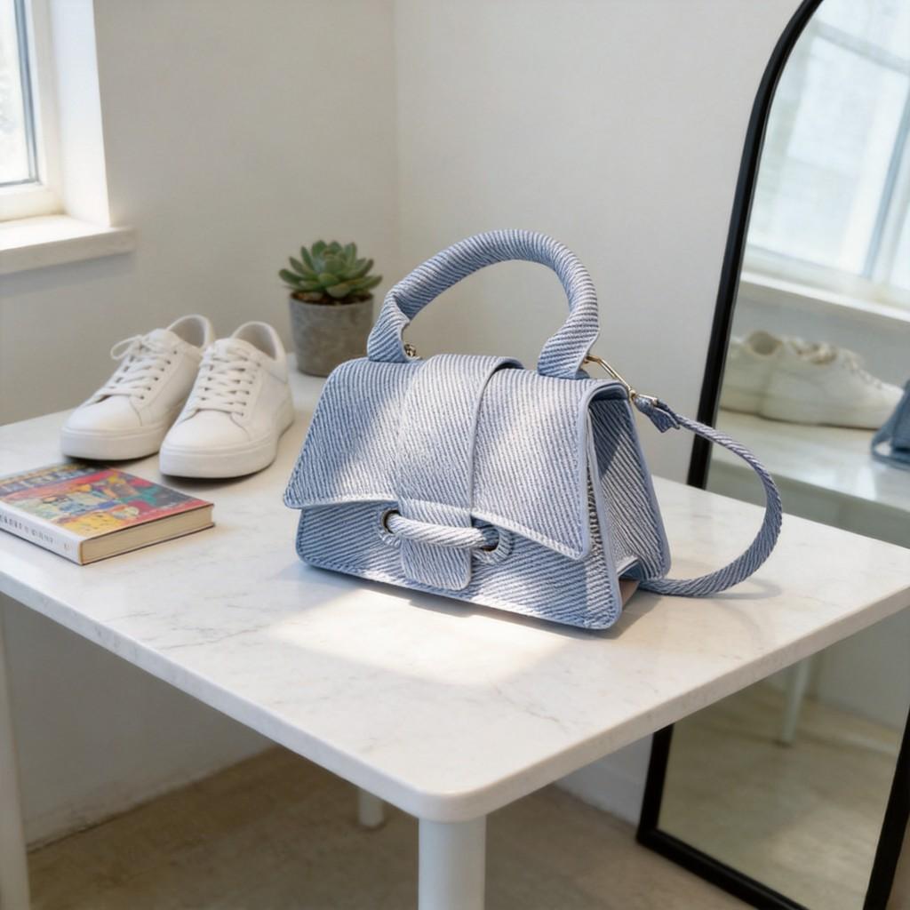 Pu Small Square Bag For Women With Single Shoulder Strap For Daily Wear