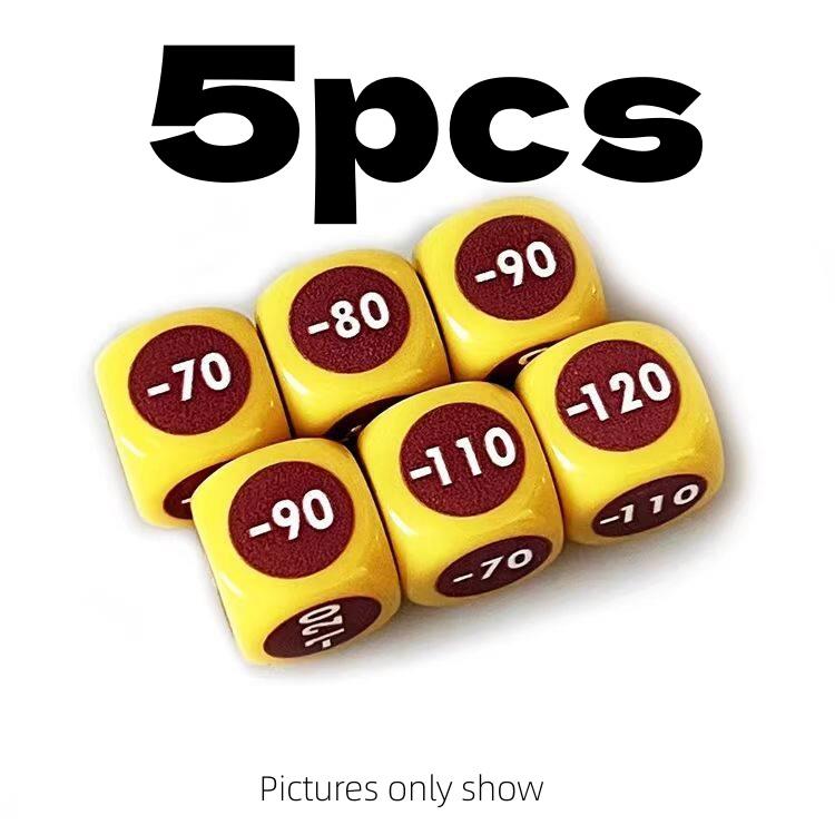 PTCG Trading Card Game Damage Indicators Dice Anime Cartoon Special Status Life Props Board Game Special Accessories Toys Gifts