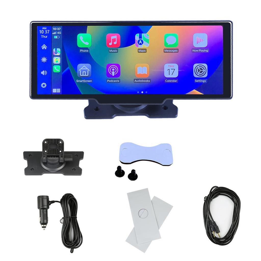 10.26 Inch Universal Car DVR Touch Screen Mirror Video Recorder GPS Navigation Dashboard HD Driving Recorder Dash Camera Carplay