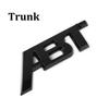 For Audi Skoda Seat QS7 TT RS3 SQ2 RS6 RS7 SQ7 RS4 RS5 SQ8 A8L S6 A4 Q5 A1 S5 S4 A5 ABT Logo Badge Sticker Car Tuning