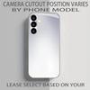 Nuova Cover per Telefono Antiurto con Motivo HD Color Gradiente Placcata Argento per Samsung Galaxy S26/S25/S24/S23/S22 Ultra Plus/Fe