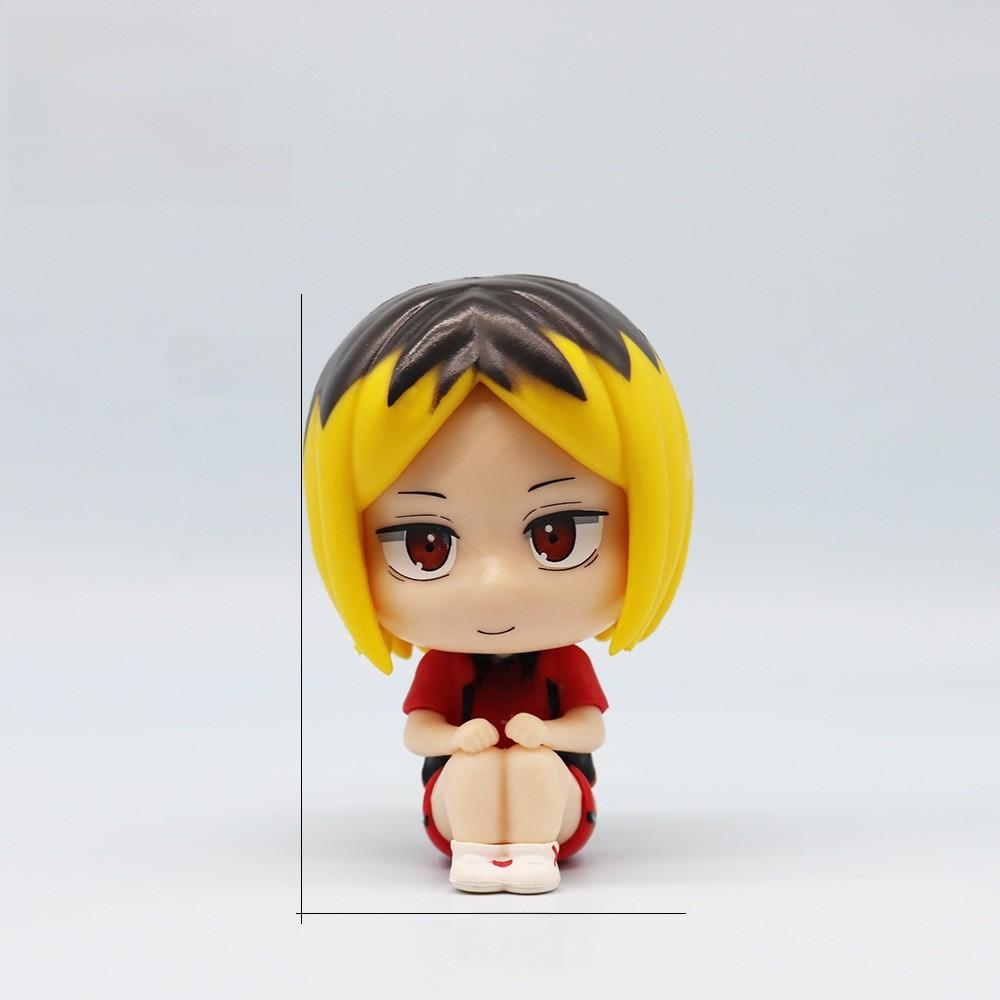 Kenma Kozume Haikyuu Pvc Volleyball Player Figure Sets For Car And Decor Desk