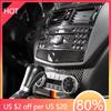 VWFIT1 2025 Hot Racing Grills Car Central Control CD Panels Decor Sticker Cover Trim Frame Decorative Fit For Mercedes Benz W204 2007 2