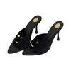 Summer Women Slippers Fashion Open Toe Thin High Heels Shoes Street Style Stripper Party Slides Zapatos De Mujer