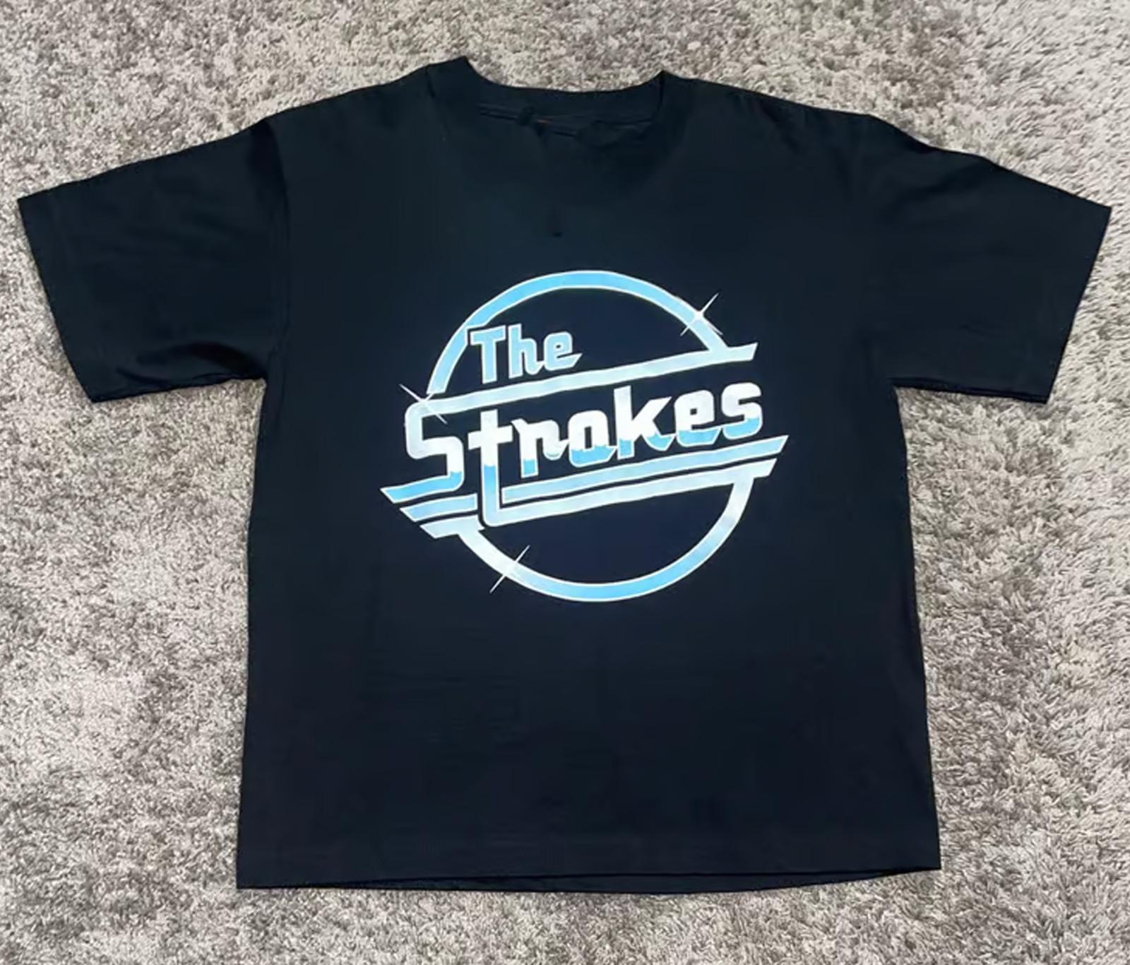Black The strokes band gift for fan Shirt Unisex TU990 XXXXL