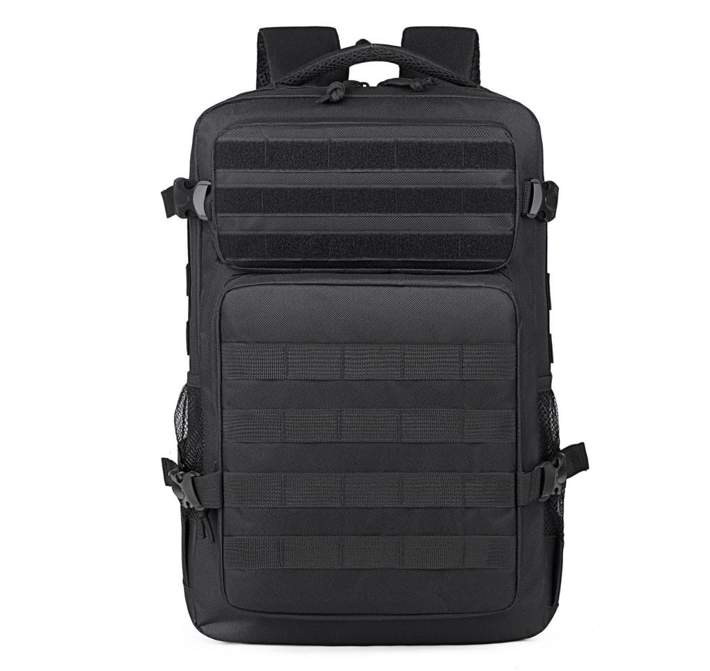 Tactical Camouflage Double Shoulder Backpack for Outdoor Hiking and Climbing, Large Capacity.