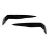 2 Pcs Front Bumper Splitter Aerodynamic Side Air Vent Wind Knife Spoiler for 3 Series E90 E91 M Sport Pre‑LCI 2005 To