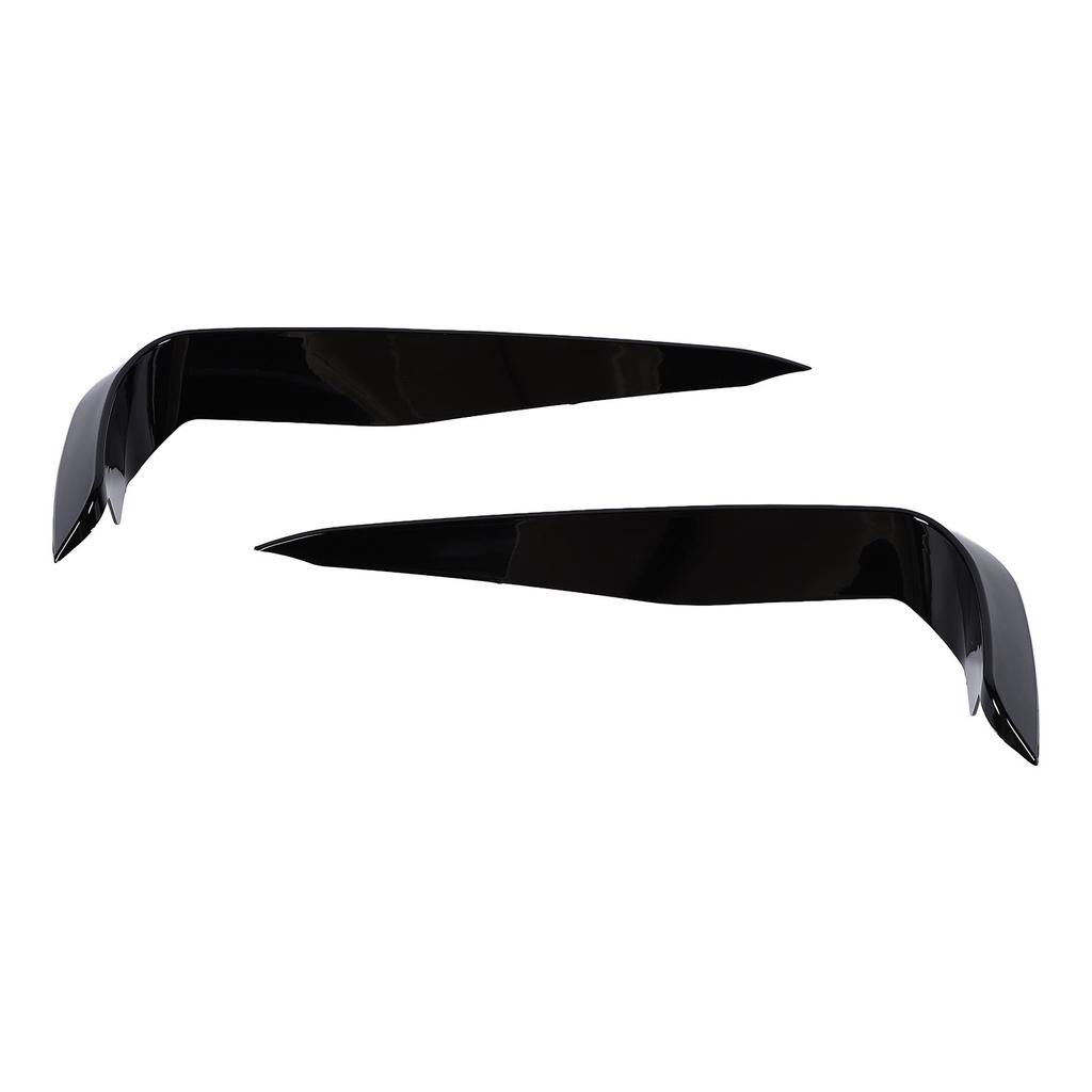 2 Pcs Front Bumper Splitter Aerodynamic Side Air Vent Wind Knife Spoiler for 3 Series E90 E91 M Sport Pre‑LCI 2005 To