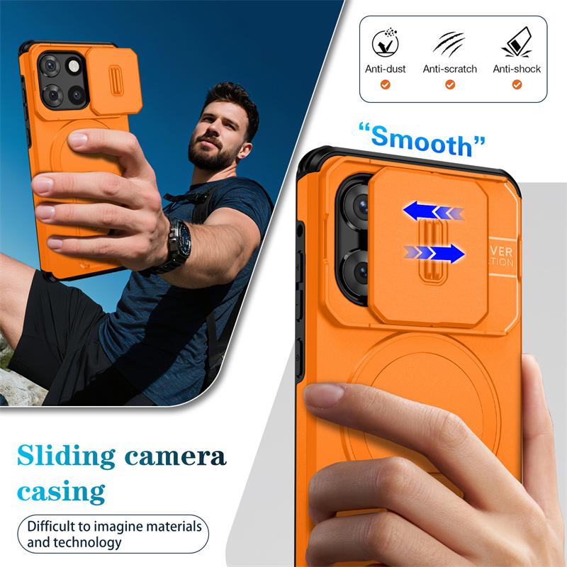 Armor Shockproof Case For Moto G Stylus 2026 G Play Power 5G 2026 Cover Magnetic Wireless Chraging Fold Stand Fundas