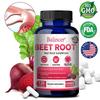 Organic beetroot milk thistle maintains cardiovascular health and promotes physical health with 120 capsules