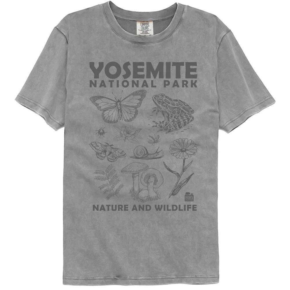 United States National Parks Yosemite Nature And Wildlife Men s T Shirt M
