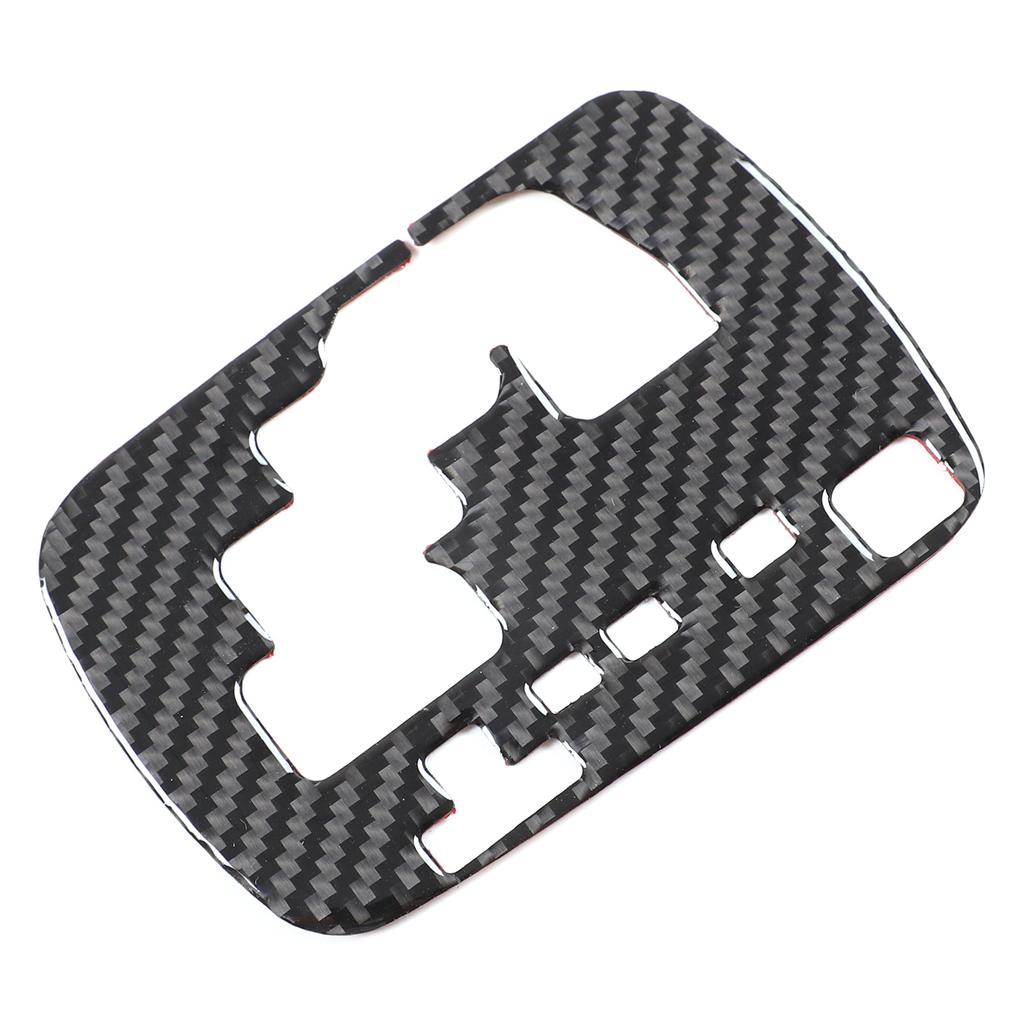 For Toyota Hilux 2015- Soft Carbon Fiber Central Control Gear Shift Indicator Panel Trim Cover Interior Decorative Stickers