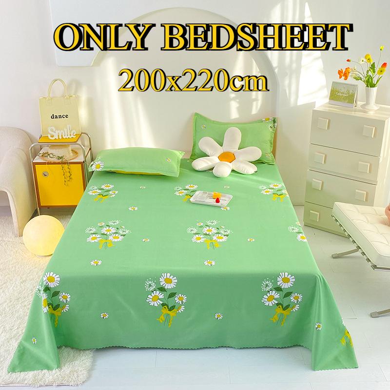 Bettlaken Hautfreundlich Gebürstet Verdickt Doppel Einzelbett Mehrspezifikationslaken für Alle Jahreszeiten