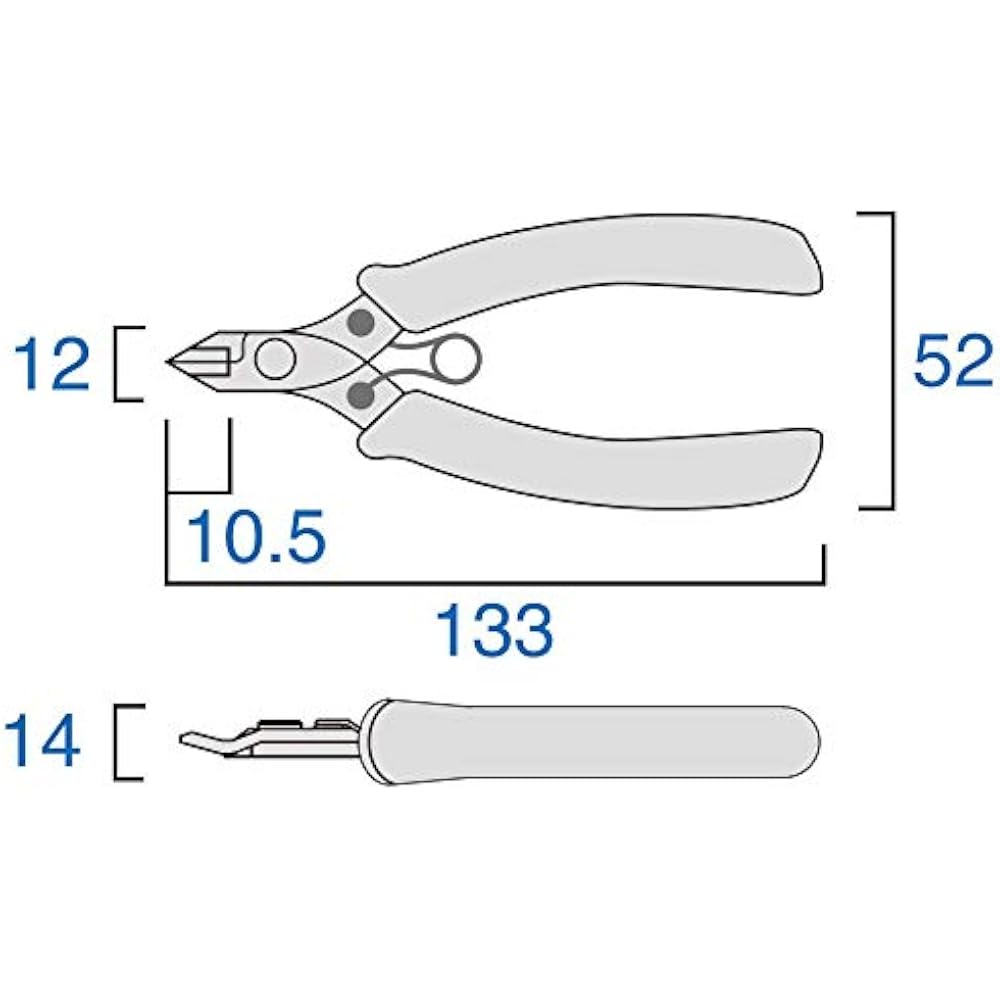 Fujiya (Fujiya) stainless steel nipper 125mm HP855-125